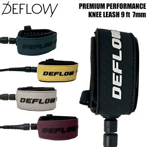 ftE [VR[h DEFLOW PREMIUM PERFORMANCE LEASH 9ft 7mm KNEE Ђ O{[hp T[tB T[t{[h
