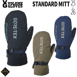 25-26 {[O[u X^_[h~bg VOLUME GLOVE STANDARD MITT Xm[{[h  25-26-GR-VLM ubN X[g Th S M L