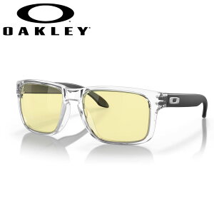 �I�[�N���[ �T���O���X �Q�[�~���O�A�C�E�F�A OAKLEY �z���u���b�N HOLBROOK (A) �t���[���FClear �����Y�FPrizm Gaming �A�W�A���t�B�b�g