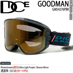 25-26 _CX Obh} PBK ×ULTRACgp[v/uY~[ DICE GOODMAN XL[ Xm[{[h S[O 25-26-GG-DIC