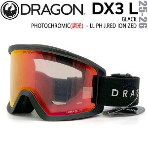 25-26 �h���S�� DRAGON DX3L BLACK �������[�}�����Y J RED �X�L�[ �X�m�[�{�[�h �S�[�O�� ���C�g���f��