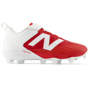 �j���[�o�����X �X�p�C�N New Balance �싅 �V���[�Y �|�C���g�X�p�C�N �X�^�b�h�\�[�� ��ʗp FuelCell 4040 PU MOLDED V8 PL4040R8 RED ���C�Y2E P�v���H�s��