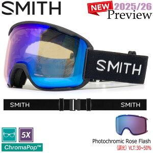 25-26 �X�~�X �v���r���[ �u���b�N SMITH PREVIEW BLACK CP PHOTOCHROMIC ROSE FLASH - �X�L�[ �X�m�[�{�[�h �S�[�O�� 25-26-GG-SMT