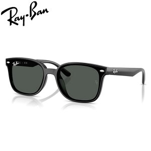 ���C�o�� �T���O���X RayBan RB4461D 601/87 64 �t���[�� / BLACK �����Y / POLICARBONATE STANDARD DARK GREY ���{���胂�f��