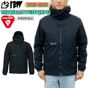 25-26 �A�[���C�[�_�u�����[ ���A���e�B�p�t�B�[�W���P�b�g REW REALITY PUFFY JKT 02 �X�m�[�{�[�h �E�G�A �~�b�h���C���[ 25-26-JK-REW �u���b�N S M L