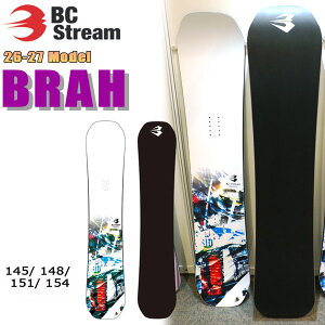 �\�� 26-27 BC STREAM �r�[�V�[�X�g���[�� BRAH �u���t �X�m�[�{�[�h �� �O���g�� �����g�� �t���[���� �y�� ���쐫 26-27-BO-BST 145 148 151 154