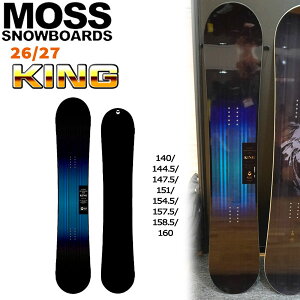 �\�� 26-27 MOSS KING ���X �L���O �X�m�[�{�[�h �� ������ �n�C�L�����o�[ �f�B���N�V���i�� �p�E�_�[�Ή� �J�[�r���O �������萫 �t���[���C�h �㋉�҃��f�� ���{���K�i 26-27-BO-MOB 140 144.5 147.5 15