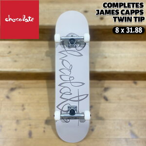 �`���R���[�g �R���v���[�g CHOCOLATE COMPLETES JAMES CAPPS TWIN TIP 8 x 31.88 �E�B�[��52mm �X�P�[�g�{�[�h sk8