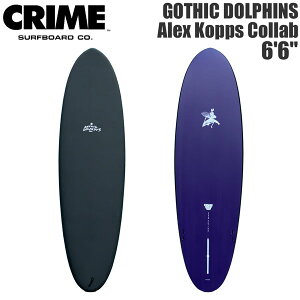 �N���C�� �S�V�b�N�h���t�B�� CRIME GOTHIC DOLPHINS 6�f6�h BLACK/VIOLET ALEX KOPPS COLLAB 2 FCS2 BOX + �V���O���t�B�� �T�[�t�{�[�h �~�b�h�����O�X