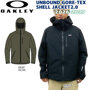 �\�� 26-27 OAKLEY �I�[�N���[ UNBOUND GORE-TEX SHELL JACKET 2.0 �A���o�E���h �S�A�e�b�N�X �V�F�� �W���P�b�g �X�m�[�{�[�h�E�F�A �o�b�N�J���g���[ �t���[���C�h ���K�i 26-27-JK-OAK �u���b�N�A�E�g �f