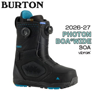 �\�� 26-27���f�� BURTON �o�[�g�� PHOTON BOA WIDE �t�H�g�� BOA ���C�h �X�m�[�{�[�h �u�[�c �����Y �f���A��BOA ���C�h���X�g �J�[�r���O �t���[���C�h �I�[���}�E���e�� ���K�i 26-27-BT-BTN �u���b�N