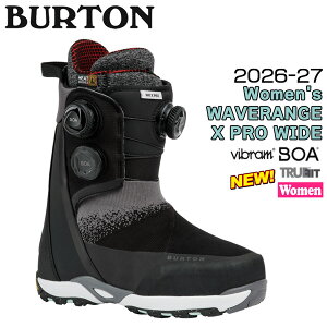 �\�� 26-27���f�� BURTON �o�[�g�� W WAVERANGE X PRO WIDE �E�B�����Y �E�F�[�u�����W X �v�� ���C�h �X�m�[�{�[�h �u�[�c ���f�B�X �g���v��BOA �I�[���}�E���e�� �t���[���C�h ���K�i 26-27-BT-BTN �u���b