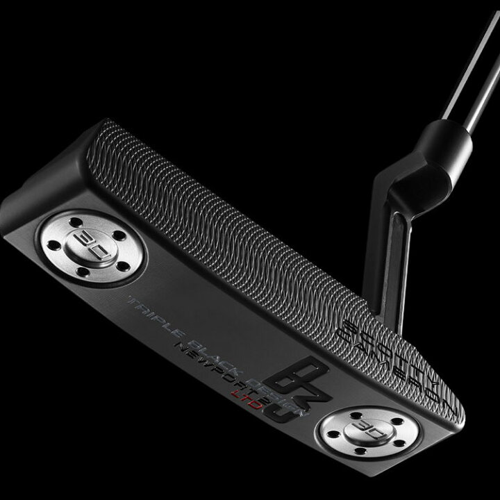 楽天市場】SCOTTY CAMERON B3 Triple Black Design Limited NEWPORT 2 