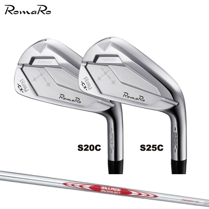 楽天市場】RomaRo Ray CX S20C/S25C Iron ロマロ アイアン 6本セット 
