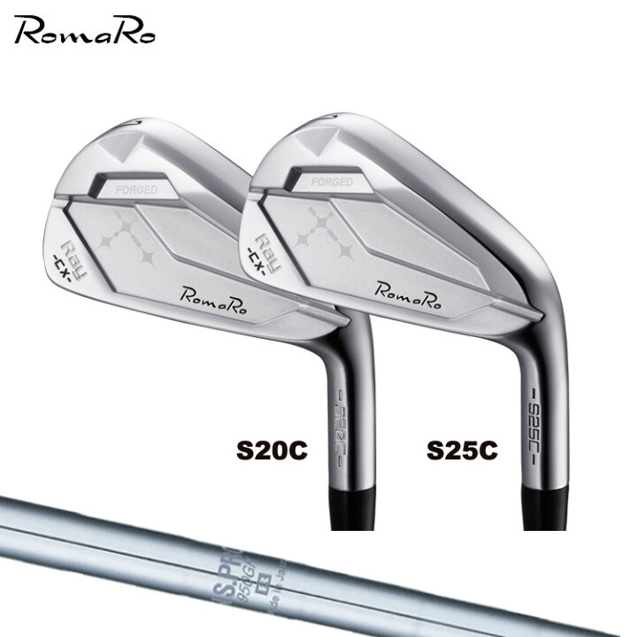 楽天市場】RomaRo Ray CX S20C/S25C Iron ロマロ アイアン 6本セット 