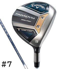 Callaway PARADYM MAX FAST FAIRWAYWOOD キャロウェイ パラダイム マックスファスト レディース フェアウェイウッド　番手：W#7（22°）　ELDIO 40 for Callawayカーボンシャフト　フレックス：L　ウィメンズ