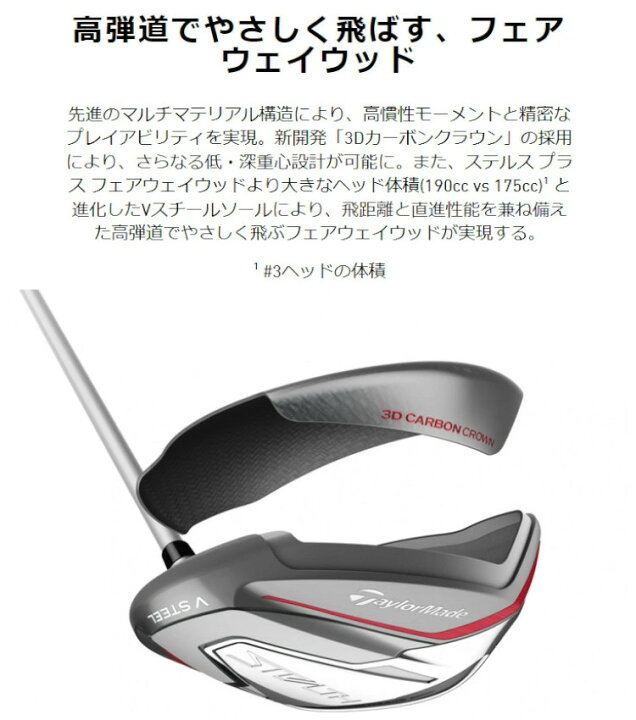 楽天市場】TaylorMade STEALTH FAIRWAYWOOD テーラーメイド ステルス 