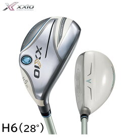 DUNLOP XXIO 12 LADIES Hybrids ecru white ダンロップ ゼクシオ 12 レディース ハイブリッド エクリュホワイト　ユーティリティー　ロフト：H6（28°）　MP1200Lカーボンシャフト　フレックス：L　カラー：エクリュホワイト