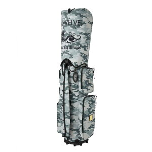 �y���[�J�[���񂹕i�z DANCE WITH DRAGON x V12 Camouflage Caddie Bag 03-669020 �_���X�E�B�Y�h���S��×V12 �R���{���[�V���� �J���t���[�W���L���f�B�o�b�O D3-669020