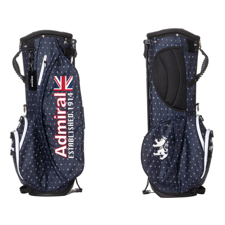 楽天市場】ADMIRAL GOLF アドミラルゴルフ スタンドキャディバッグ 