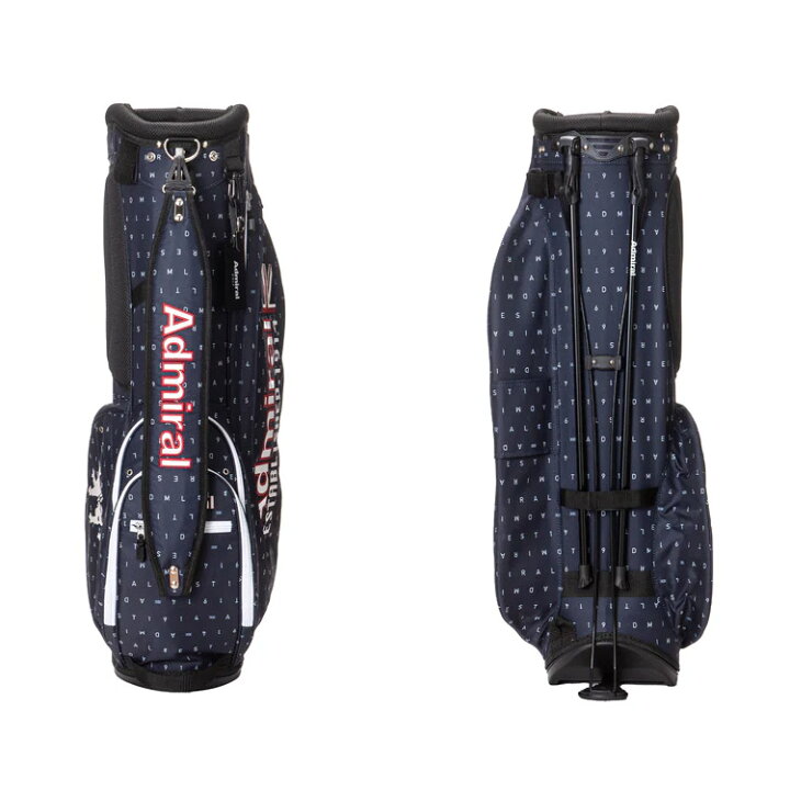 楽天市場】ADMIRAL GOLF アドミラルゴルフ スタンドキャディバッグ 