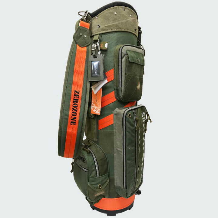 楽天市場】ZEROZONE STAND CADDIE BAG ZZ23-ST04 ゼロゾーン キャディ 