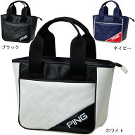 PING EMBOSS ROUND TOTE BAG ピン エンボス ラウンド トートバッグ カートバッグ ラウンドトート ラウン…