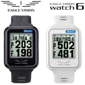 EAGLE VISION イーグルビジョン正規品 watch6 (ウォッチシックス) ゴルフナビ EV-236 腕時計型GPS距離測定器 朝日ゴルフ