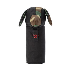 BRIEFING GOLF DOGGY FAIRWAY WOOD COVER COMBI BRG251G68 �u���[�t�B���O �t�F�A�E�F�C�E�b�h �w�b�h�J�o�[ �u���b�N/�E�b�h�����h�J��(175) �h�b�O