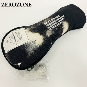 ZEROZONE FAIRWAYWOOD HEAD COVER ZZ25-FWHCNT01BS �[���]�[�� �t�F�A�E�F�C�E�b�h�p�w�b�h�J�o�[ ���K�i �����Y ���f�B�[�X �yZEROZONE �u���b�N�V���[�Y�z