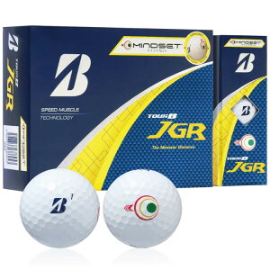 BRIDGESTONE GOLF �u���a�X�g�� TOUR B JGR �}�C���h�Z�b�g �S���t�{�[�� 2025���f�� �J���[�F�z���C�g�@1�_�[�X�i12����j
