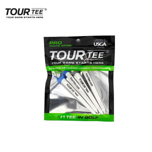 �y�N���l�R�䂤�p�P�b�g�Ή��zTOUR TEE PRO WHITE �c�A�[�e�B�[ �v�� �z���C�g�@USGA�AR��A���[���K�� �򋗗��A�b�v �����O�e�B�[