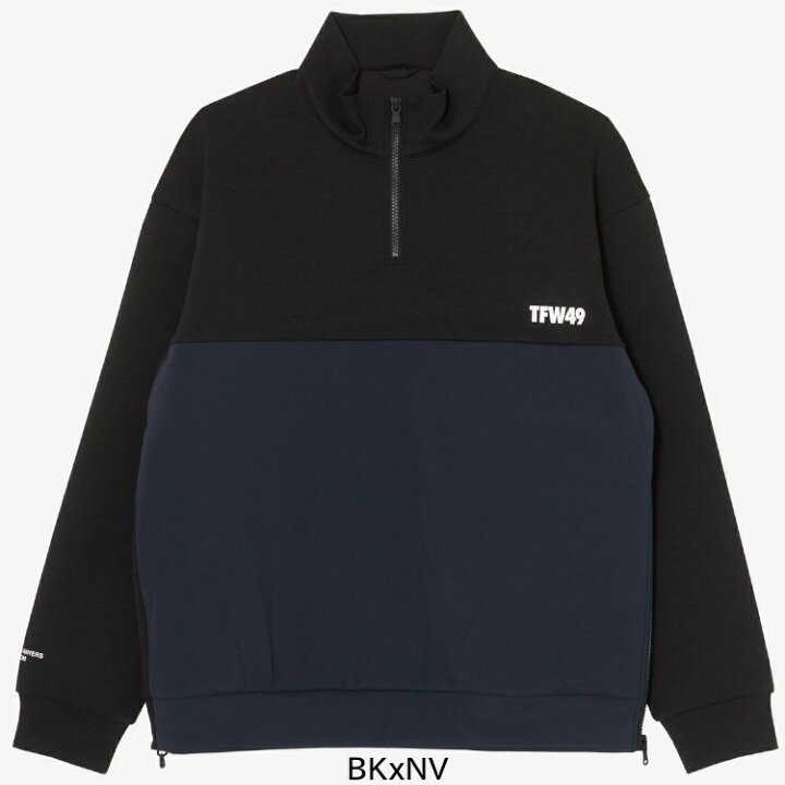 楽天市場】TFW49 CARDBOARD MATERIAL HALF ZIP T102420028 ティーエフ 