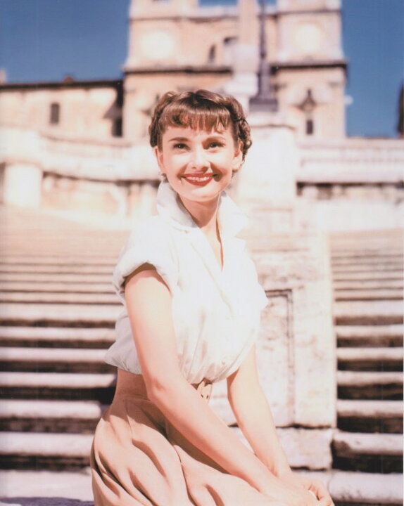 楽天市場 ローマの休日 オードリーヘップバーン Audrey Hepburn 映画 写真 輸入品 8x10インチサイズ 約 3x25 4cm Movieimages楽天市場店