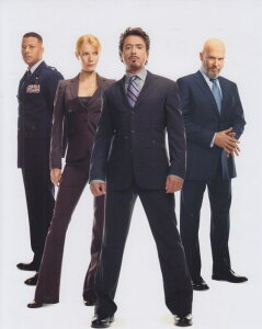 アイアンマン ロバートダウニーJr Iron Man Robert Downey Jr. ジェフ・ブリッジス 映画 写真 輸入品 8x10インチサイズ 約20.3x25.4cm.