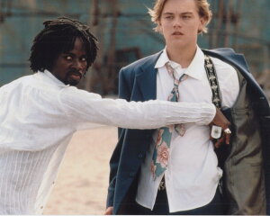 ���~�I�ƃW�����G�b�g ���I�i���h�f�B�J�v���I Romeo + Juliet Leonardo Dicaprio �f��@�ʐ^ �|�X�^�[ �@�A���i�@8x10�C���`�T�C�Y�@��20.3x25.4cm.