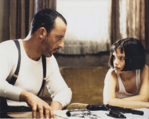 ���I�� �i�^���[�|�[�g�}�� �W�������m Leon The Professional Natalie Portman �f�� �ʐ^ �|�X�^�[ �A���i 8x10�C���`�T�C�Y ��20.3x25.4cm.