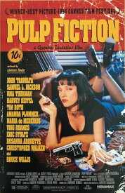 輸入 小型ポスター写真 米国版 パルプフィクション ユマサーマン Pulp Fiction　約43.5x28cm.