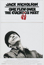 輸入 小型ポスター写真 米国版 カッコーの巣の上で ジャックニコルソン One Flew Over the Cuckoo's Nest 約43.5x28cm