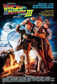 輸入 小型ポスター写真 米国版 バックトゥザフューチャー3 Back to the Future 3 約43.5x28cm