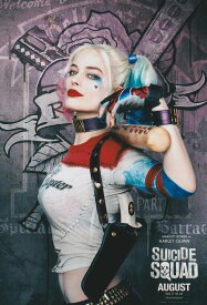 輸入 小型ポスター写真 米国版 スーサイドスクワッド マーゴットロビー Suicide Squad 約43.5x28cm