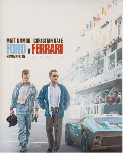 �t�H�[�hvs�t�F���[�� �}�b�g�f�C���� �N���X�`�����x�[�� Ford v Ferrari �f�� �ʐ^ �|�X�^�[ �A���i 8x10�C���`�T�C�Y ��20.3x25.4cm