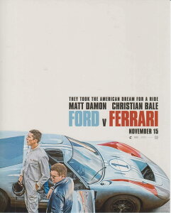 �t�H�[�hvs�t�F���[�� �}�b�g�f�C���� �N���X�`�����x�[�� Ford v Ferrari �f�� �ʐ^ �|�X�^�[ �A���i 8x10�C���`�T�C�Y ��20.3x25.4cm