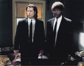 パルプフィクション トラボルタ ジャクソン Pulp Fiction 映画 写真 輸入品 8x10インチサイズ 約20.3x25.4cm