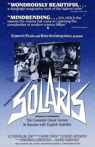 輸入 小ポスター 米国版 惑星ソラリス Solaris アンドレイタルコフスキー監督 約43x28cm.