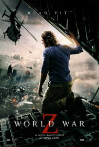 �A�� ���|�X�^�[ �č��� ���[���h�E�H�[Z World War Z �u���b�h�s�b�g ��43x28cm.