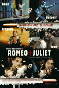 قA4TCY ~j|X^[ʐ^ č ~IƃWGbg NAf[Y fBJvI Romeo + Juliet Claire Danes Leonardo Dicaprio 20.3x30.5cm