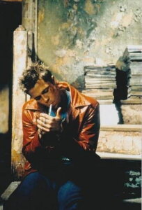 輸入 小型ポスター写真 米国版 ファイトクラブ ブラッドピット Fight Club Brad Pitt 約43.5x28cm