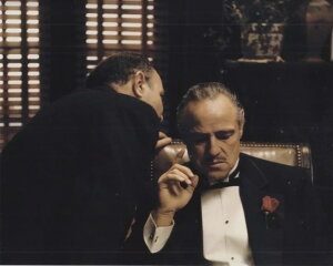 ��^�ʐ^(��35.5x28cm) �S�b�h�t�@�[�U�[ �}�[�����u�����h The Godfather �A���i �ʐ^.
