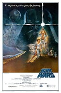 輸入 小型ポスター写真 米国版 スターウォーズ キャリーフィッシャー ハリスンフォード Star Wars 約43.5…